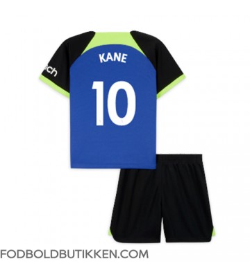 Tottenham Hotspur Harry Kane #10 Udebanetrøje Børn 2022-23 Kortærmet (+ Korte bukser)